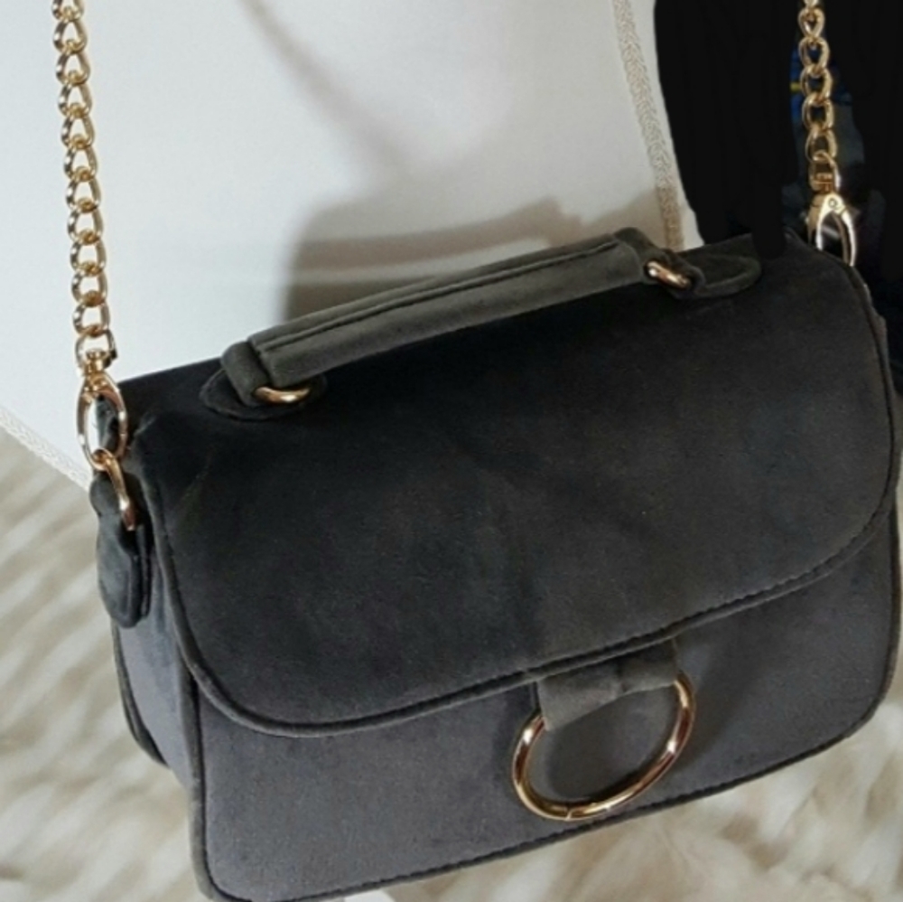 Cute,  gray purse